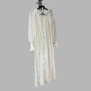 Thierry Colson White Bohemian Gown